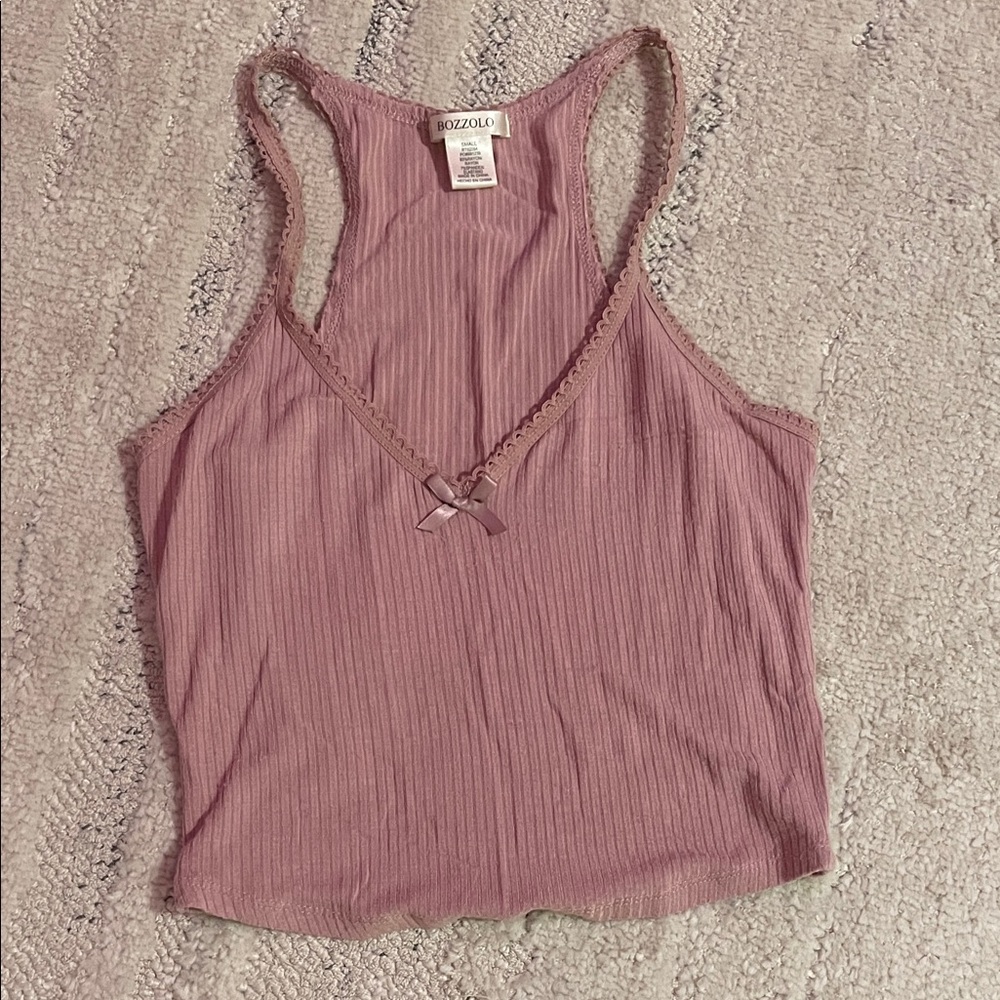 Bozzolo Lace Trim Camisole